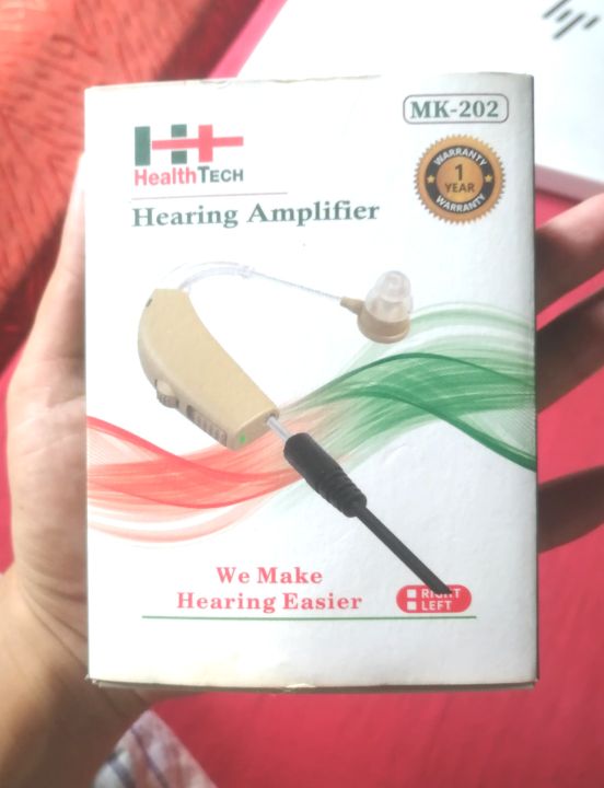 Hearing%20Aid%20Machine%20Rechargeable/%20Health%20Tech%20Hearing%20Amplifier%20MK-202%20-%20Image%202