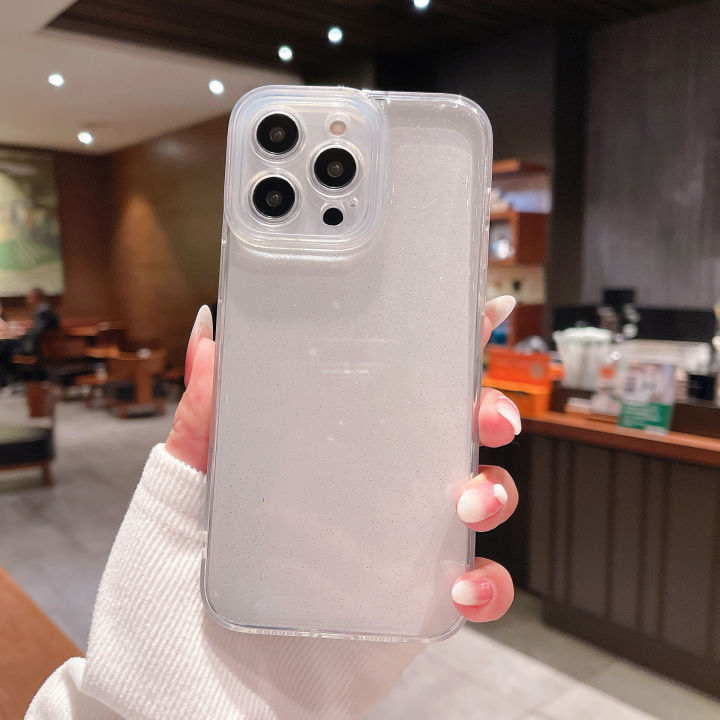 Glitter%20Xiaohongshu%20Transparent%20Applicable%20iPhone15proma%20Phone%20Case%20Apple%2012%20Epoxy%2014Pro%20Goddess%2013/7%20-%20Image%204