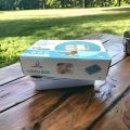 PW PENCILWALA Stainless Steel Lunch Box for Kids, Tiffin Box, Bento Lunch Box with Chopstick Spoon, Lunch Box for Kids, Insulated Lunch Box, Lunch Box for Office Women and Men(SkyBlue). 