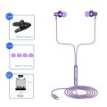【Discount】 Earbuds Heavy Bass Wired Headphones Wired Mic Stereo in Ear Headphone with Subwoofer Subwoofer Earphone.
