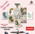 9 pcs Most Unique Combo Wallboard set for Home Decoration. Wall Decoration Set for Home.