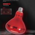1pc 2023 275W Infrared Heating Therapy Lamp Bulb IR Adjustable Physiotherapy Lamp Pain Relief Back Infrared Light Bulb Body Care. 