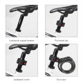 Cycling Security 5 Digit Combination Password Bike Bicycle Cable Chain Lock - Cycle Accessories - Cycle Accessories - Cycle Light. 