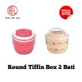 RFL Round Double Part Tiffin Box 2 container.