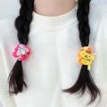Anime Sanrio Hair Tie Rubber Band Children's Kuromi Cinnamonroll Cartoon Hair Band Bestie Accessories Scrunchie Bracelet Gift.
