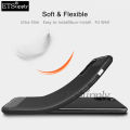 Phone case Samsung Galaxy A05S Carbon Fiber Soft TPU Silicone Anti-fingerprint Shockproof Business Protection Back Cover Samsung Galaxy A05S case.
