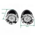 Motorcycle Audio Sound System Stereo Speaker Waterproof Motorbike Scooter FM Radio Bluetooth USB TF MP3 Music Player Kit. 