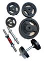 4Pcs 2.5kg Weight Plate- Black - Citizen Sports. 