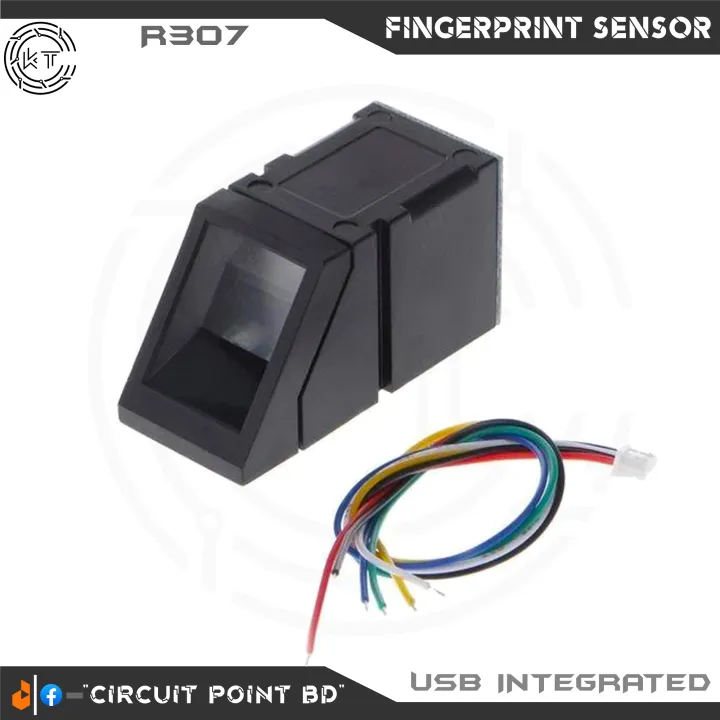 R307 Optical Fingerprint Sensor/Reader/Module/Scanner.UART USB Integrated Optical Biometric Fingerprint Reader For Arduino or DIY Project.