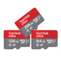 SanDisk Ultra A1 Microsd Memory Card 256GB 128GB 64GB 32GB 16GB microSDHC/SDXC UHS-I U3 V30 TF Card micro sd cartao de memoria. 