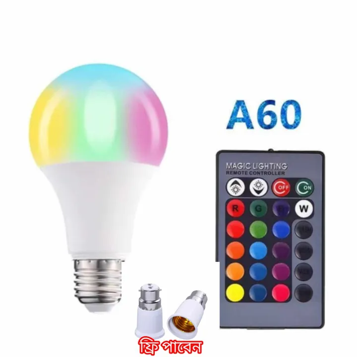 Smart%20Led%20RGB%20(Remote%20Control)%2010W%20Bulb%20Dimming%20Alexa%20Lights%20E27%20Aluminum%20-%20Image%204
