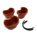 3 Pc/Lot Unique Gutter Downspout Garden Flower Pot Drain Pipe Flower Pots Tubs Drain Pipe Garden Planters. 
