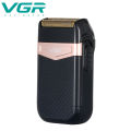 VGR Portable electric full body water wash mini leather shell reciprocating shaver for men 331. 