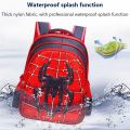 3D three-dimensional cartoon spider schoolbag set of children's schoolbag cute boys cartoon shoulder bag. 