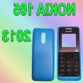 Casing For Nokia 105 2013 Black Blue Green Color - Mobile case.