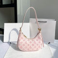 igh end underarm bag 2023 spring crescent bag nhe design single shoulder bag handbag ersatile small bag for women.