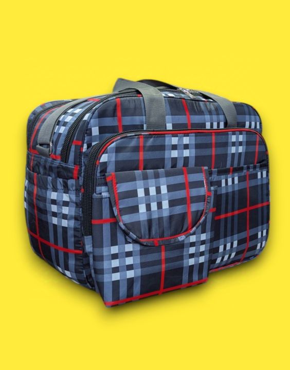 Travel%20Bag%20Large%20Capacity%20Simple%20Purple%20/%20Navy%20Blue%20/%20Black%20Travel%20Bag%20Nylon%20Hand%20Luggage%2020"%20-%20Image%203