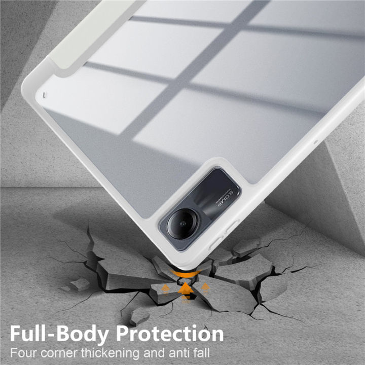 For%20Xiaomi%20Redmi%20Pad%20SE%20Case%20With%20Pen%20Holder%20Leather%20Acrylic%20Clear%20Back%20Shockproof%20Cover%20For%20Funda%20Redmi%20Pad%20SE%20Smart%20Case%2011%20-%20Image%206