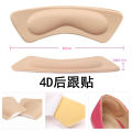 2 Pair Forefoot Shoe Pads – Adjustable Insole Cushions & Heel Protectors. 
