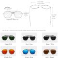 KINGSEVEN Men's Glasses Polarized Steampunk Round Sunglasses Men Retro Women Sun Glasses For Men Vintage Style.