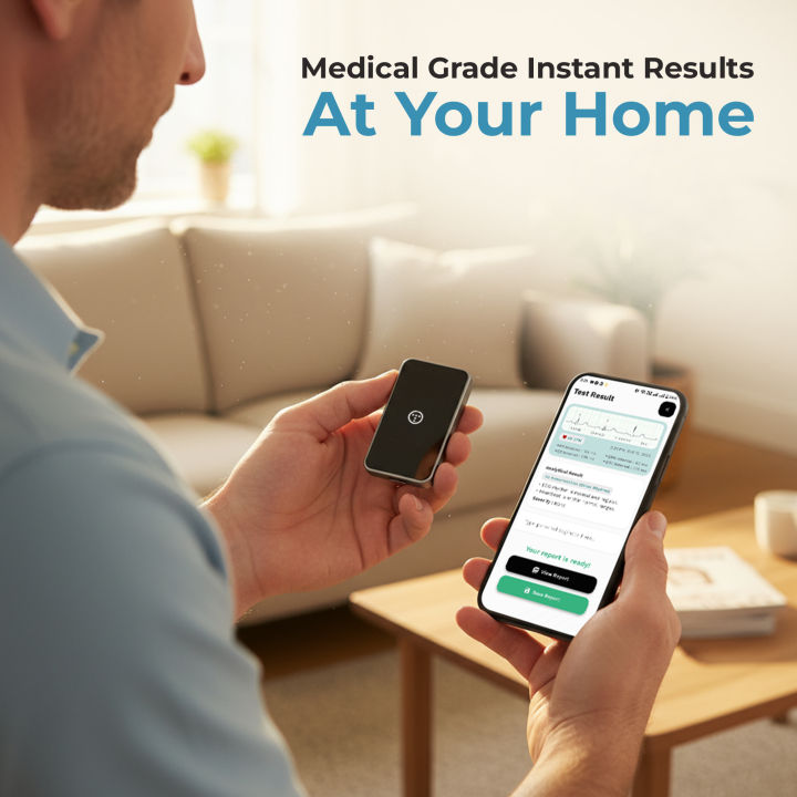 myECGai (Basic)| Portable ECG Machine | Medical Grade Single Lead ECG ...