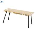 Folding Table Ultralight Desk Foldable Small Table Portable Beach Table Adjustable Height for Patio. 
