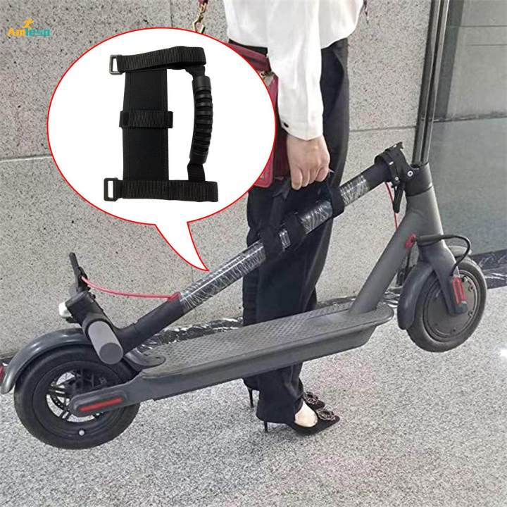 【Best value for money】 Hand Carrying Handle Strap Electric Scooter Sturdy Kick Scooter Handle Strap