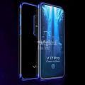 Vivo V17 Pro Case Luxury laser Plating Transparent hard PC Clear Case Cover.