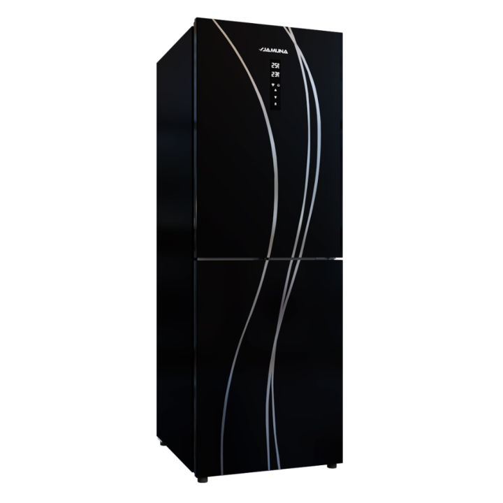 Jamuna 348L Refrigerator JE6-BMDD3D8QD Black Stripe With Free Delivery