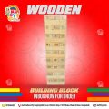 Wooden Jenga Block Games for Kids  54 Pieces. 