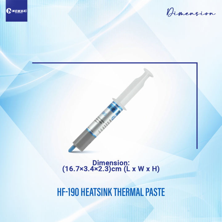 HF-190%20Heatsink%20Thermal%20Paste%20Packed%20In%20Syringe%20High%20Stability%20and%20Reability%20Apply%20to%20CPU,%20VGA,%20LED,%20Chipset%20and%20other%20PC%20Component%20-%20Image%204