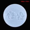 1Pc Mirror DIY Crystal Epoxy Mold UV Flower Handmade Pendant Hairpin Decoration Qoddess. 