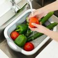 Multi-Function 3-in-1 Folding Vegetable Cutting Board - Streamline Your Kitchen Prep. 