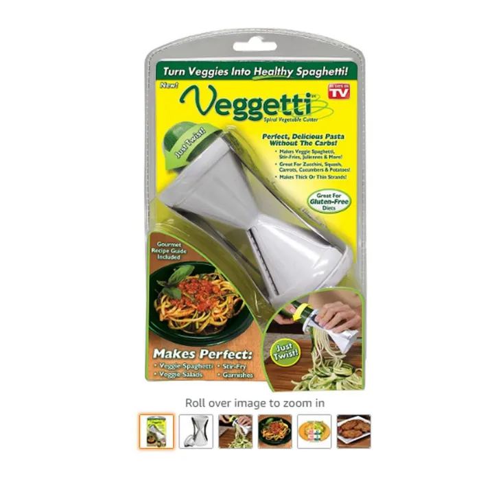 Veggetti Spiral Vegetable Slicer, Makes Veggie Pasta