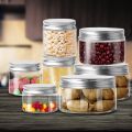 Jewelry Cosmetic Storing Container Stationery Pigment Storage Box Spice Honey Oil Preserve Bottle Aluminum Cap  Sealed Tank Cookie Nuts Oat Snack Jar. 