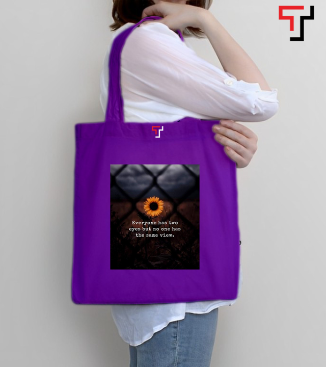 Trinklet%20Illustrated%20Sunflower%20design%20Printed%20Purple%20and%20Brown%20Canvas%20Tote%20Bag%20with%20Zipper%20for%20Girls%20-%20Image%204