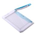 KW-trio Mini Paper Trimmer 6-Inch Guillotine Paper Cutter Photo Cutting Machine 10 Sheets Capacity Paper Slicer with Grid Line and Scale Design for Home Office School. 