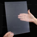 Frosted Translucent PP Plastic Plate PVC Thin Plastic Sheet DIY Model Material Processing Accessories Thickness 0.3/0.4/0.5~2mm.