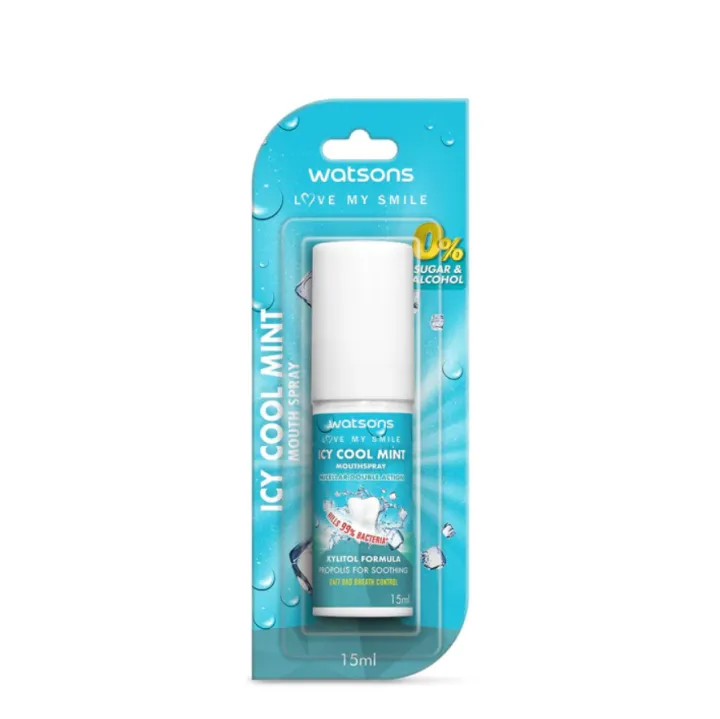 WATSONS%20Mouth%20Spray%2015ml%20x1pcs%20(Peppermint%20/%20Cool%20Mint)%20%7C%20Malaysia%20-%20Image%202