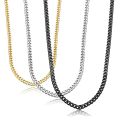 Men's Cuban Link Chain Necklace Stainless Steel Long Chain Hip Hop Male Jewelry Gifts. 