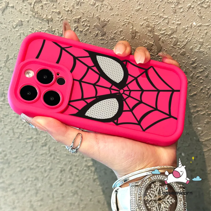 Cartoon%20Marvel%20Angel%20Eye%20Cover%20For%20Redmi%209%2010C%2012C%209C%20NFC%2013C%2010A%2012%209T%20A1%20A2%20Note%2013%209%208%2011%2010S%2011S%2010%2012%20Pro%20Max%20Poco%20M6%20X6%20Pro%20M3%20X5%20C55%20Fashion%20Candy%20Color%20Spider%20Man%20Web%20Case%20-%20Image%202