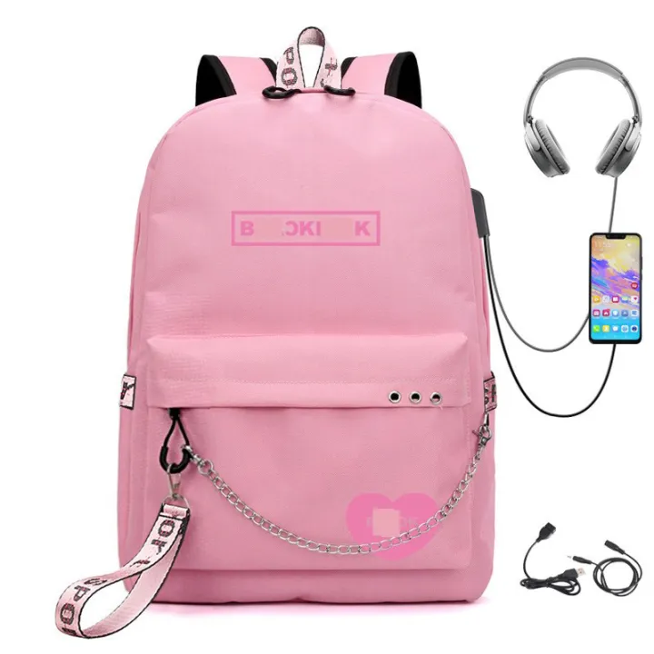 black%20pink%20Same%20Style%20USB%20Rechargeable%20Backpack%20Multifunctional%20Backpack%20ins%20Large%20Capacity%20Waterproof%20Schoolbag%20-%20Image%206