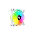 Value Top (W1292S/98S)12CM White Static RGB Case Fan. 