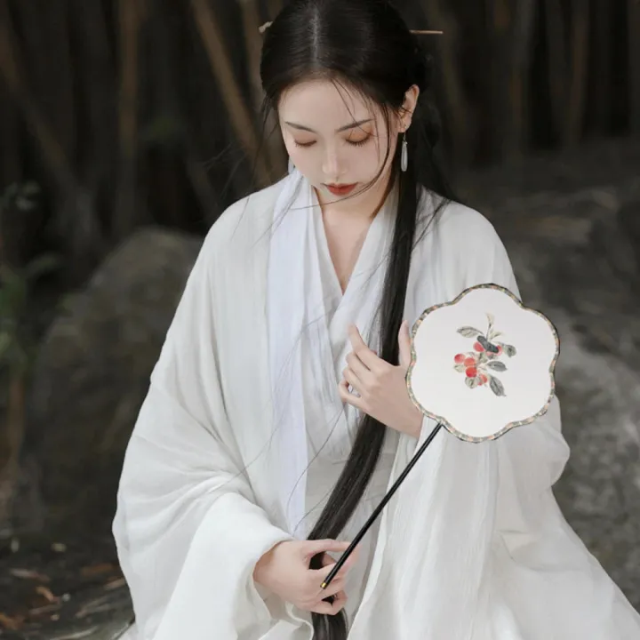 Song%20Brocade%20Ancient%20Fan%20Intricate%20Red/White%20Children'S%20Fan%20Cherry%20Fan%20for%20Hanfu%20Photography%20Children'S%20Costume%20Accessory%20Traditional%20Fan%20Collecting%20Cultural%20Exhibition%20Prop%20-%20Image%202