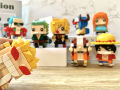 One Piece BrickHeadz Building Blocks Luffy Nami Chopper Sanji Zoro Usopp Ace Franky Brook Robin Brick Figure Toys For Kids Gift. 
