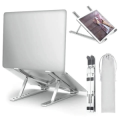 Laptop stand aluminum alloy adjustable multi-angle laptop stand 10-17 inch tablet notebook laptop stand - cloth stand. 