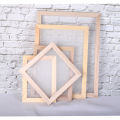 Paper Making Frame Screen DIY Wood Paper Making Papermaking Mould Crafts Handcraft Paper Recycling Tool Wooden Deckle Multi-size Amour zii. 