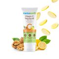 Mamaearth Glowing Skin With Vitamin C and Walnut For Skin Illumination Face Scrub (100 g).