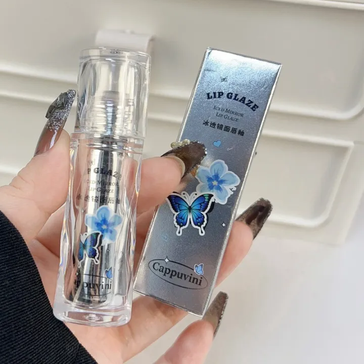 Cappuvini%20Butterfly%20Iced%20Mirror%20Lip%20Glaze%20Watery%20Moisturizing%20Lip%20Gloss%20Long%20Lasting%20No%20Fading%20Lip%20Tint%20-%20Image%208