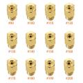12Pcs Motorcycle Carburetor Main Jet Carburettor Main Nozzle Gauge Nozzle for Mikuni VM TM Carb 90- 200. 